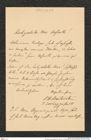 Nachlass Franz Steindachner, Brief von H. Breitenstein an Franz Steindachner, Inv.Nr. 56.01, Seite 1